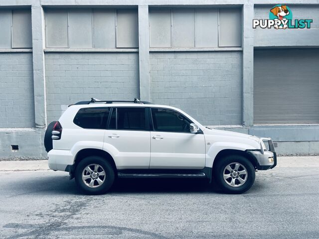 2003 TOYOTA LANDCRUISER PRADO GRANDE (4x4) 4 SP AUTOMATIC 4D WAGON