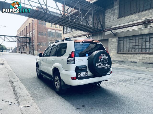 2003 TOYOTA LANDCRUISER PRADO GRANDE (4x4) 4 SP AUTOMATIC 4D WAGON