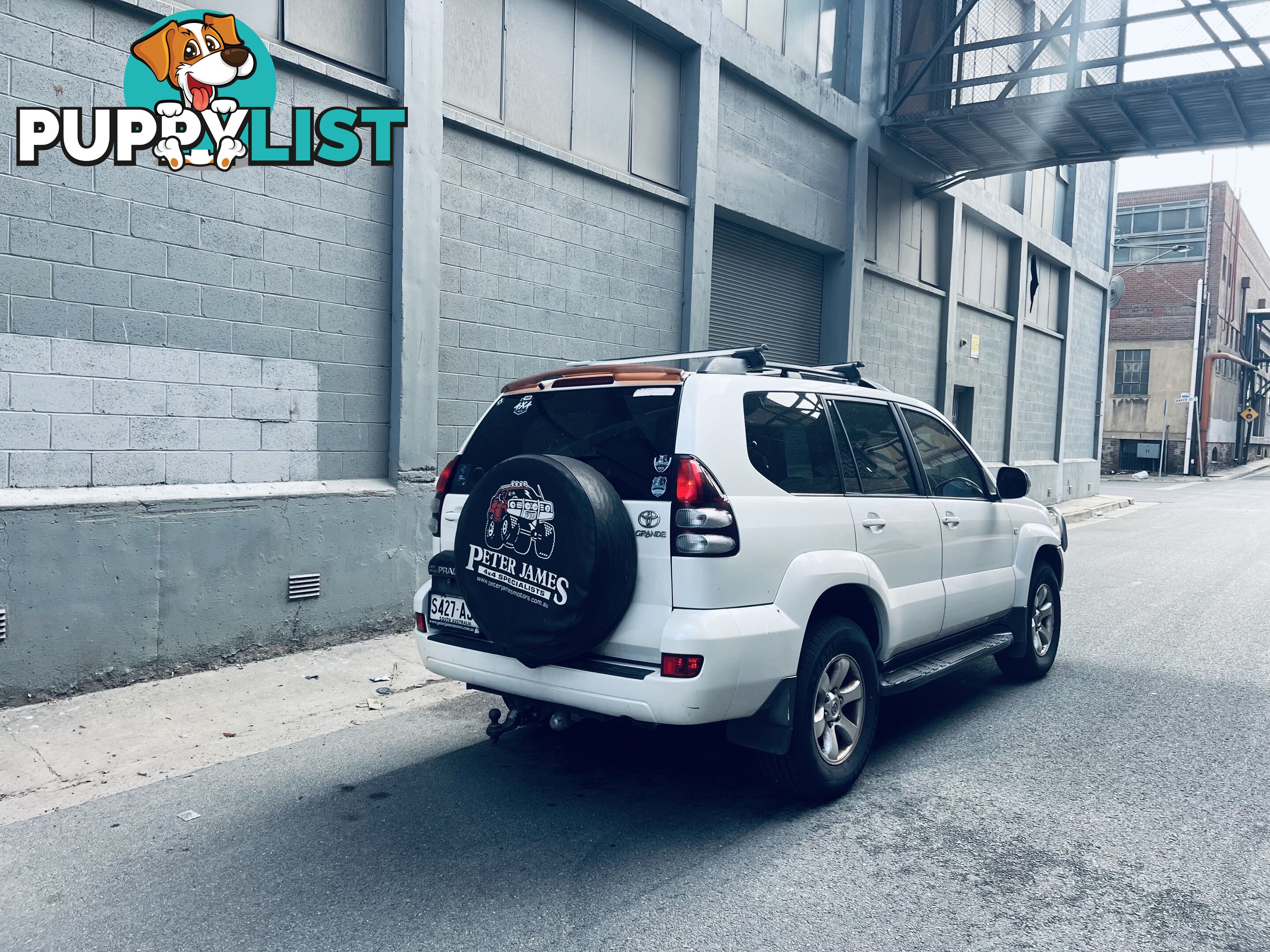 2003 TOYOTA LANDCRUISER PRADO GRANDE (4x4) 4 SP AUTOMATIC 4D WAGON