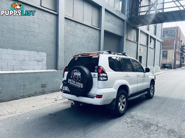 2003 TOYOTA LANDCRUISER PRADO GRANDE (4x4) 4 SP AUTOMATIC 4D WAGON