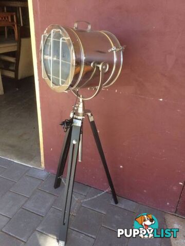 Floor lamp tripod studio lamp #3 Height 124cm As new condition.