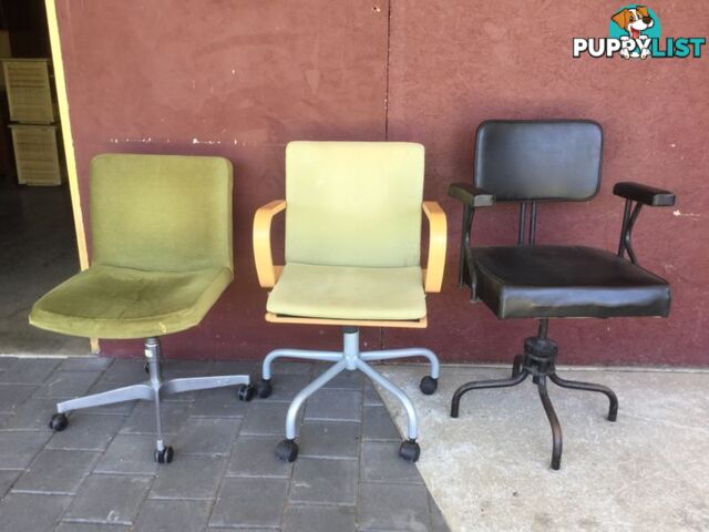 3 office chairs $50