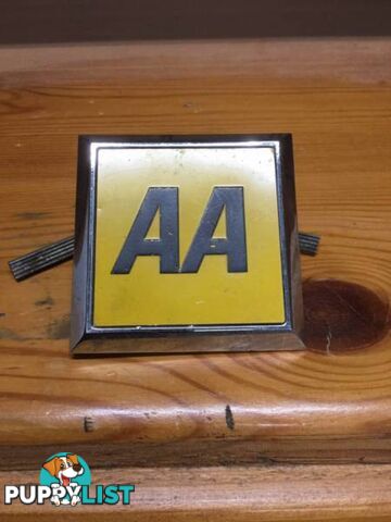 Authentic British AA badge With fixings $40