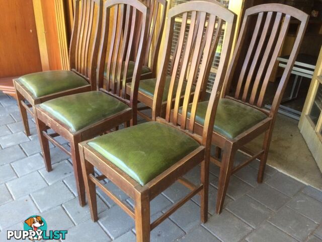 Vintage mid century Dining Chairs x 6