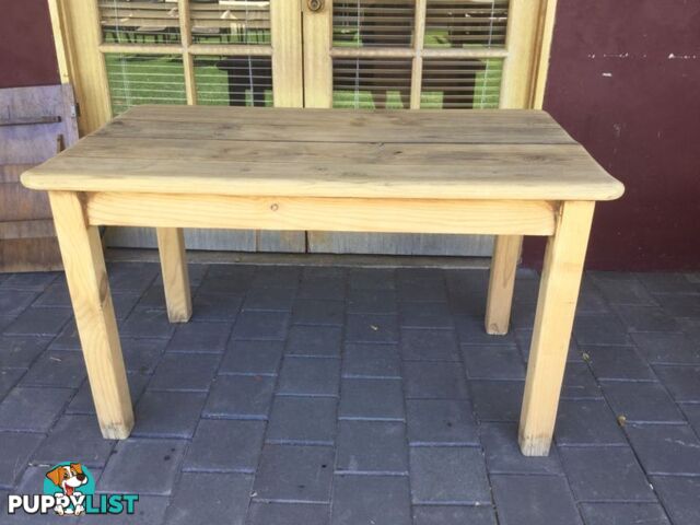 Rustic pine table $80