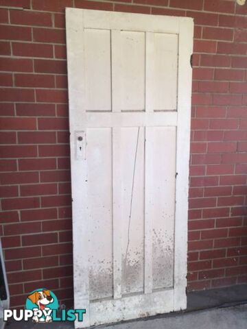 Old Door Australian Hard wood 1 only. W 805mm H 2015mm 36mm t