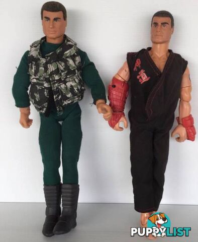 Action Man 10" 1994 $25 for the pair good condition