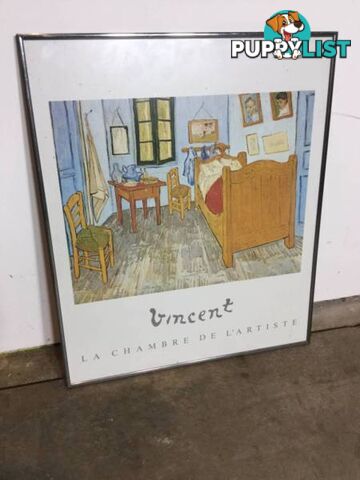 Framed print #18 50cm X 60cm Vincent $20