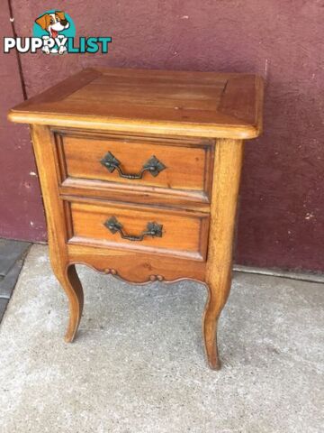 Lamp table 2 drawer