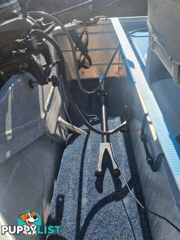 2000 Quintrex 350 Traveller with 15HP Mercury