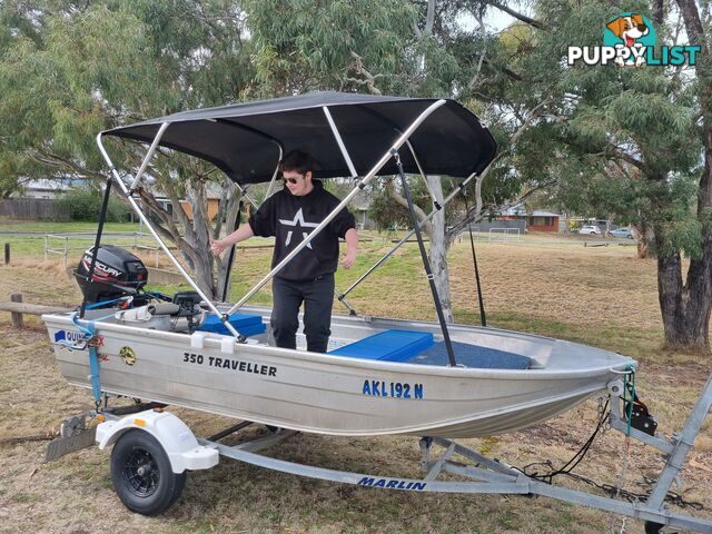 2000 Quintrex 350 Traveller with 15HP Mercury