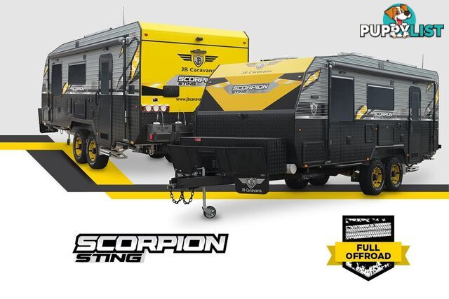 2022 JB CARAVANS SCORPION STING, 20'6", REAR DOOR