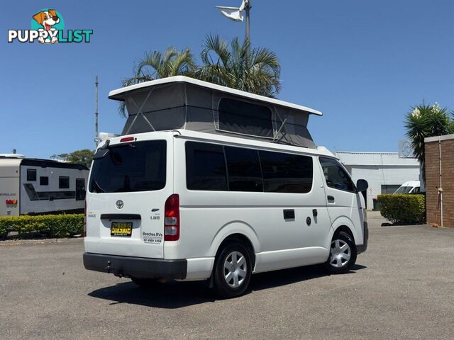 2008 Frontline Toyota Hiace White Van FWD