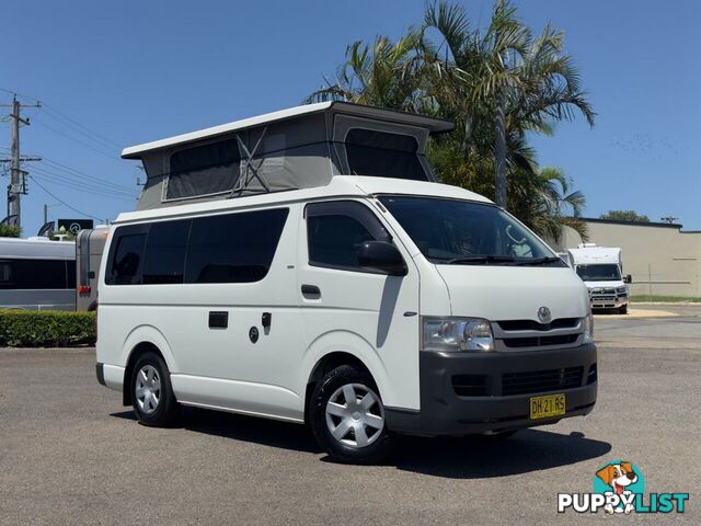 2008 Frontline Toyota Hiace White Van FWD