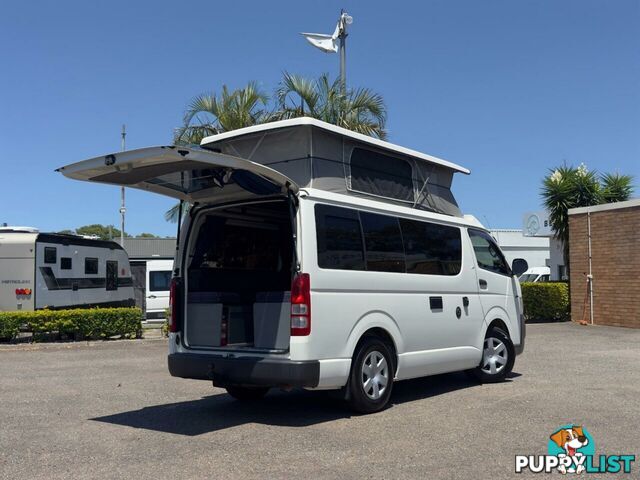 2008 Frontline Toyota Hiace White Van FWD