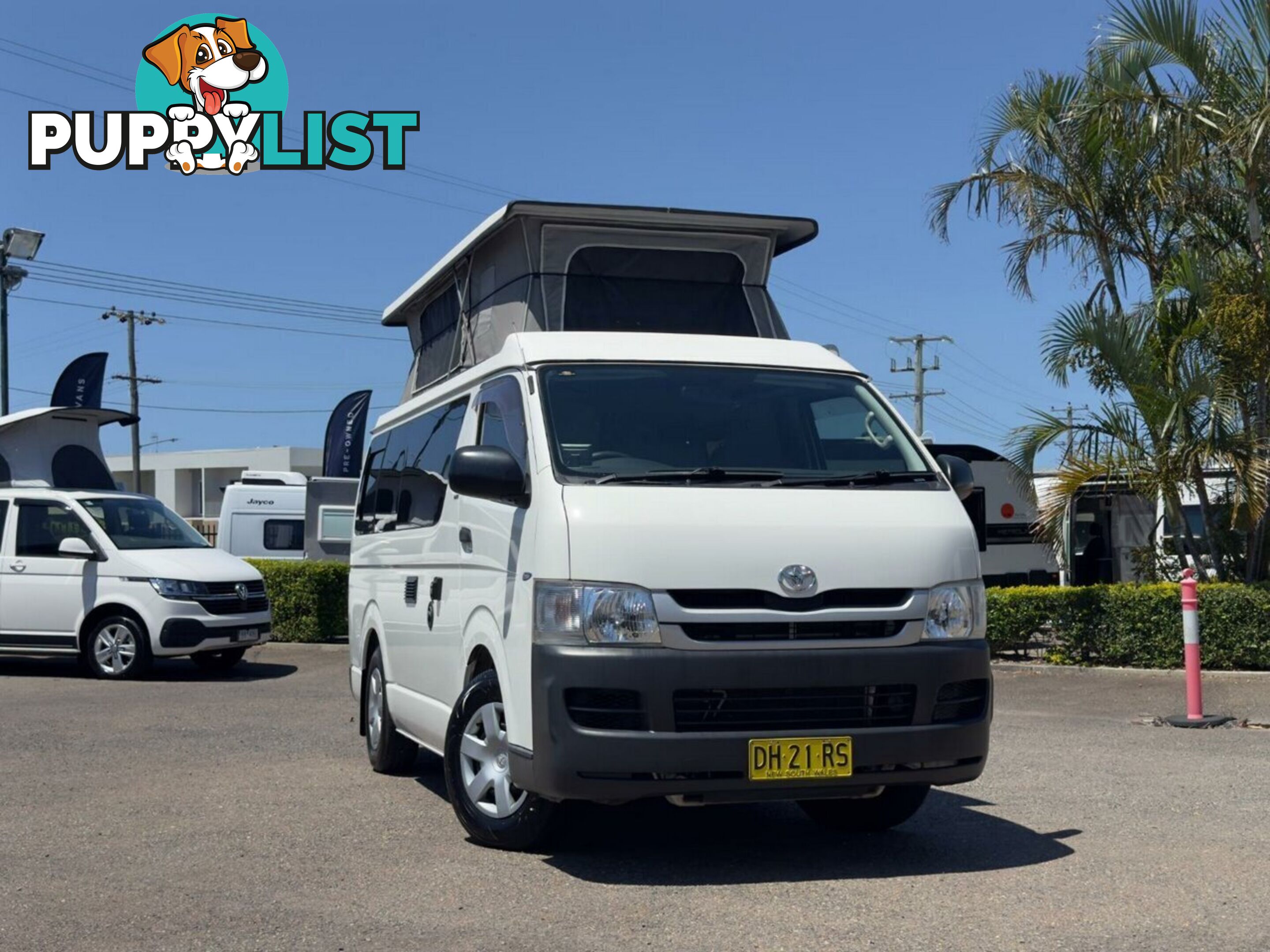 2008 Frontline Toyota Hiace White Van FWD