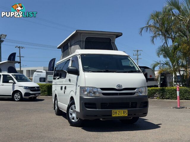 2008 Frontline Toyota Hiace White Van FWD