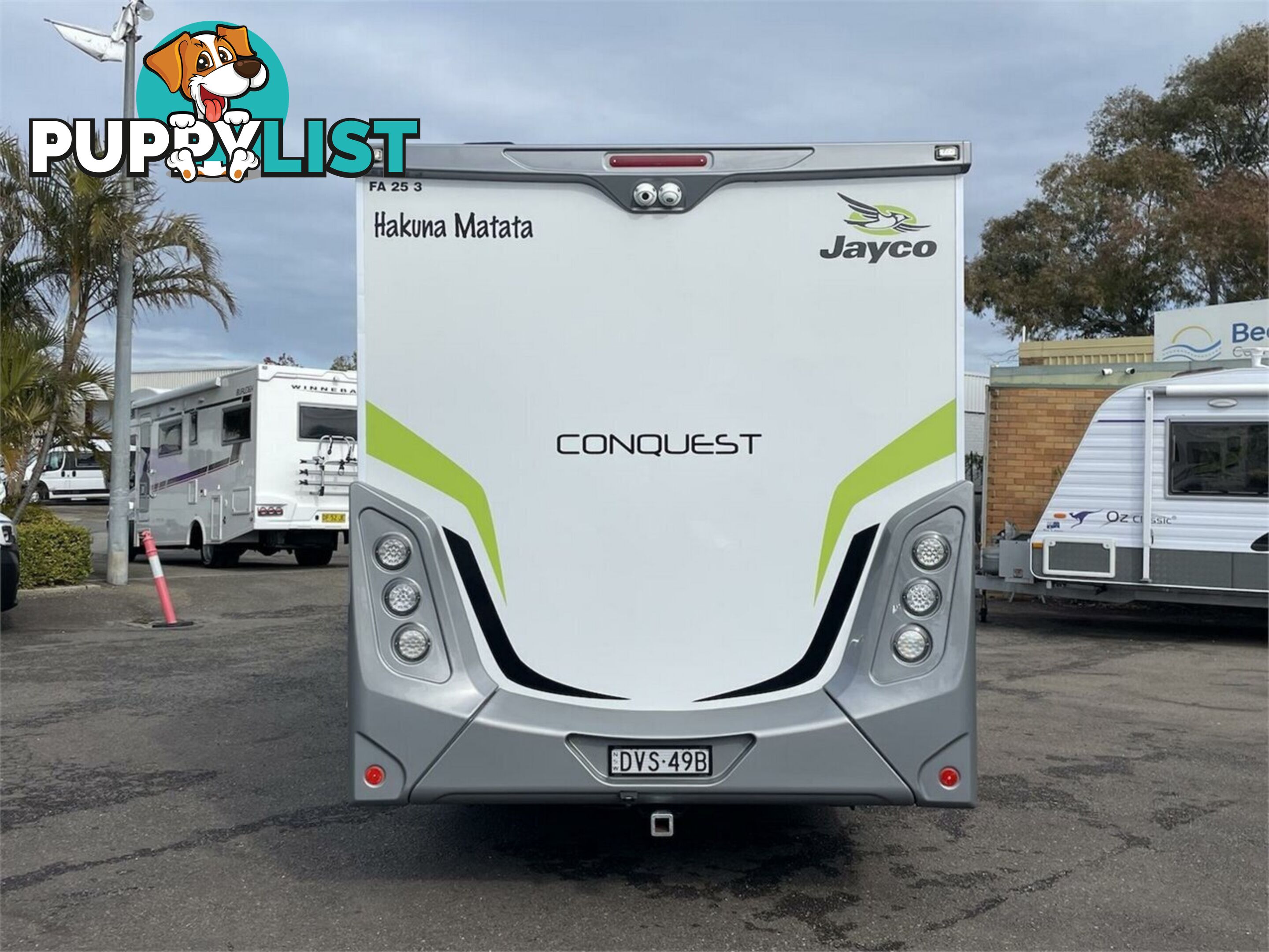 2017 JAYCO CONQUEST Conquest 25.3 White Motor Home