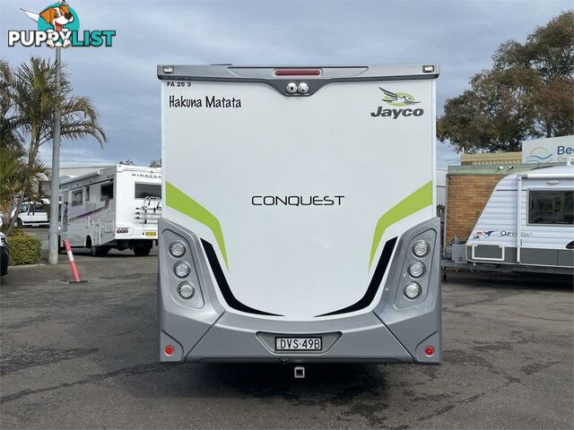 2017 JAYCO CONQUEST Conquest 25.3 White Motor Home