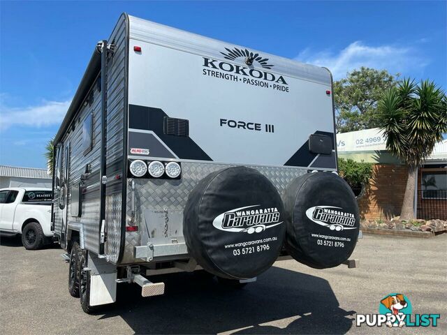 2017 Kokoda FORCE 111 X TRAIL " OFF ROAD" CENTRE DOOR Caravan