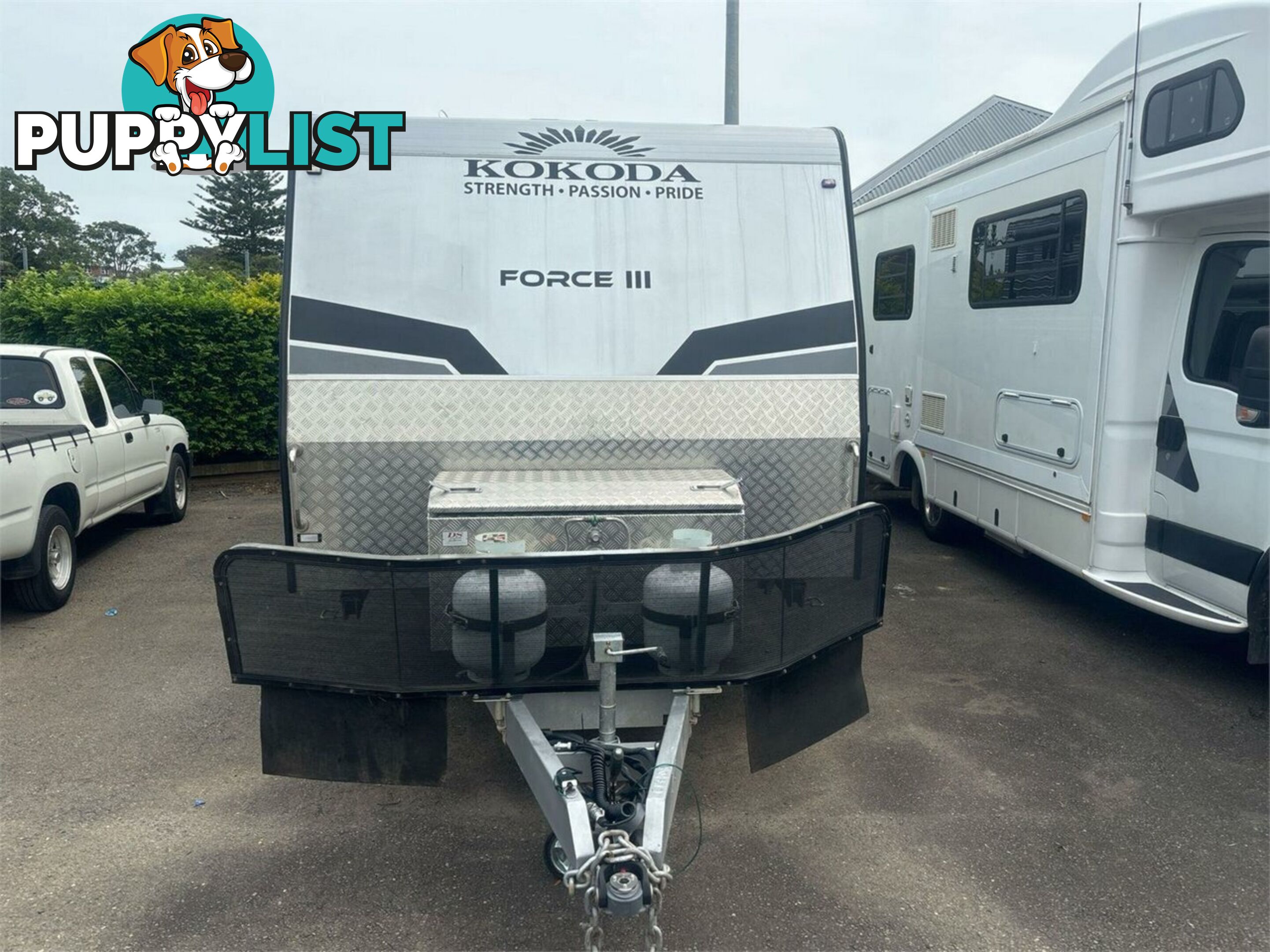 2017 Kokoda FORCE 111 X TRAIL " OFF ROAD" CENTRE DOOR Caravan