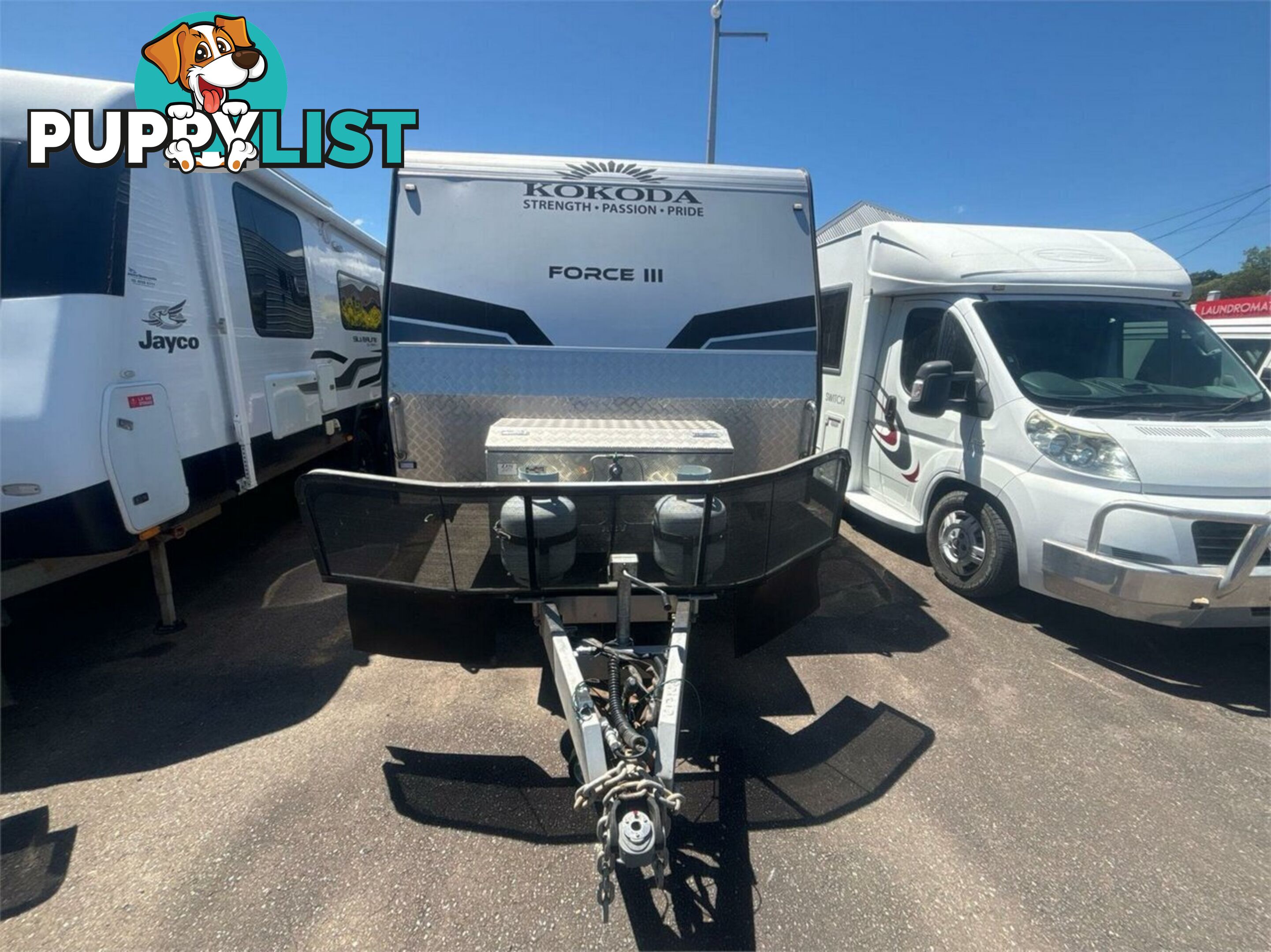 2017 Kokoda FORCE 111 X TRAIL " OFF ROAD" CENTRE DOOR Caravan