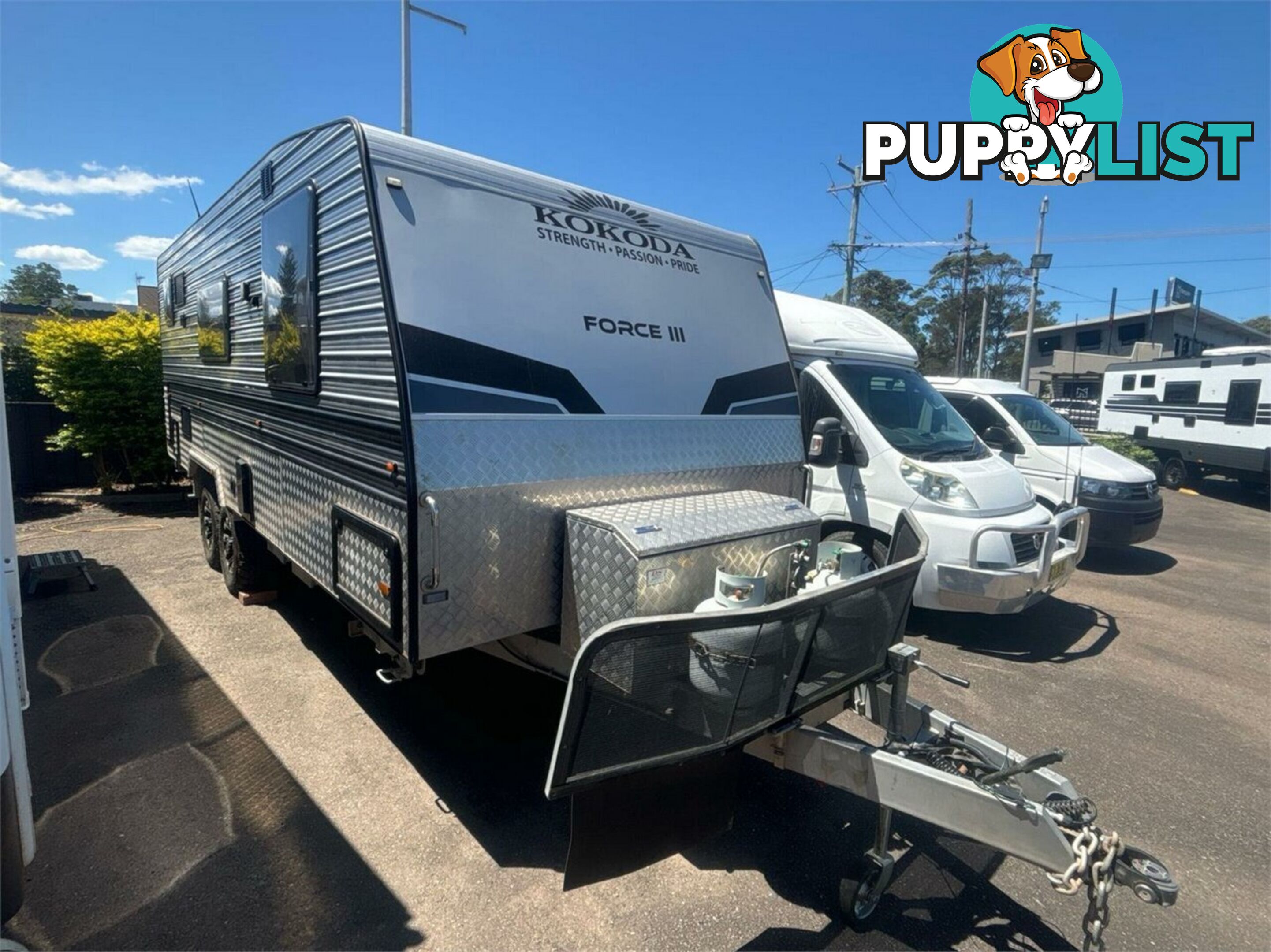 2017 Kokoda FORCE 111 X TRAIL " OFF ROAD" CENTRE DOOR Caravan