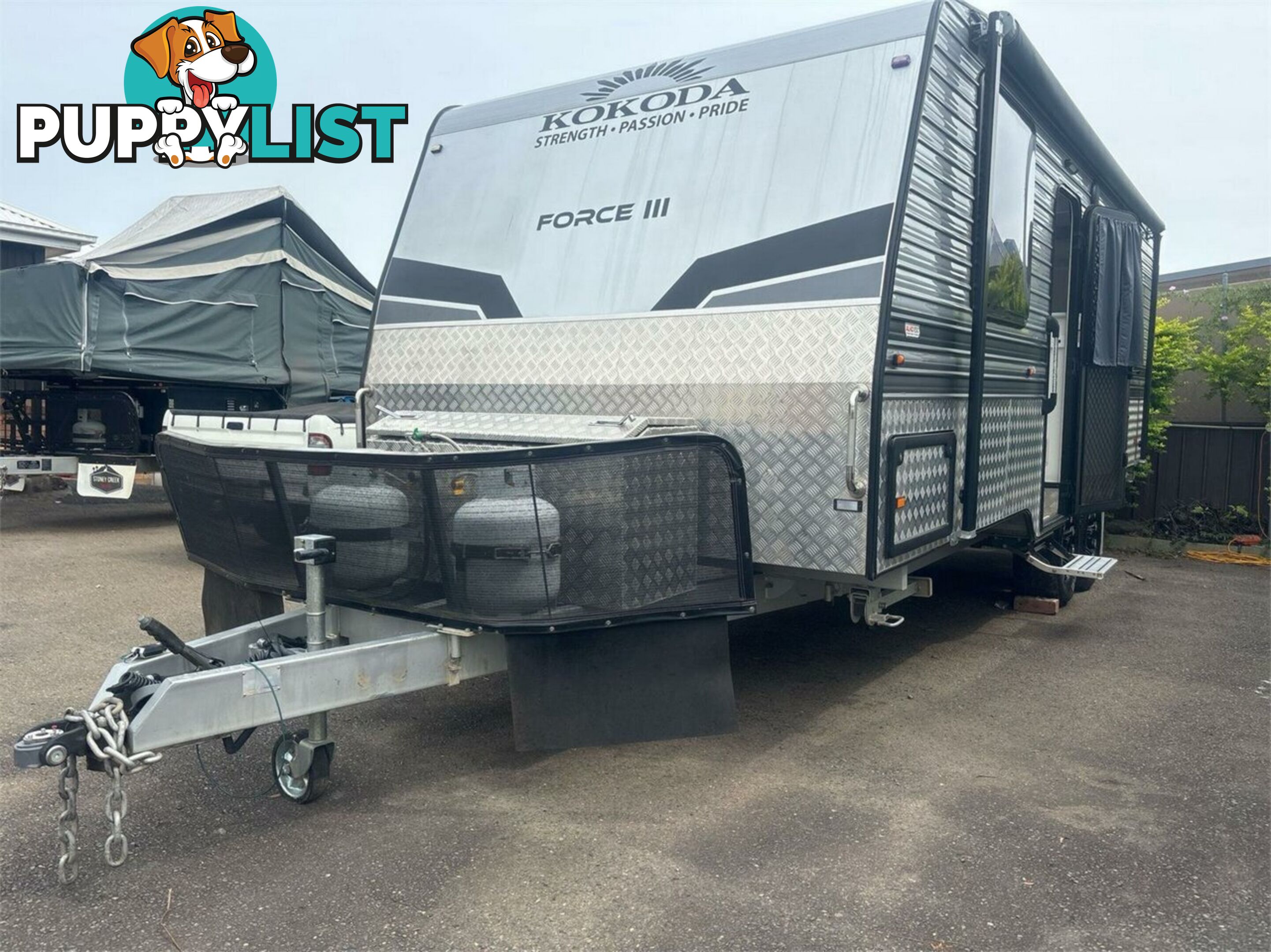 2017 Kokoda FORCE 111 X TRAIL " OFF ROAD" CENTRE DOOR Caravan