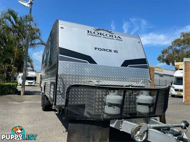 2017 Kokoda FORCE 111 X TRAIL " OFF ROAD" CENTRE DOOR Caravan