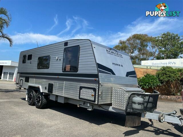 2017 Kokoda FORCE 111 X TRAIL " OFF ROAD" CENTRE DOOR Caravan