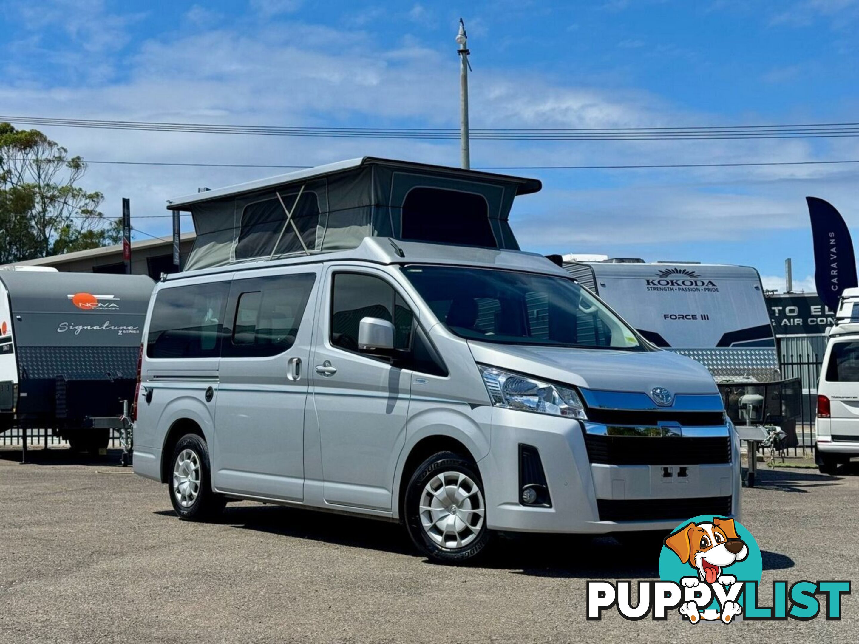 2020 Frontline Hiace Campervan Silver