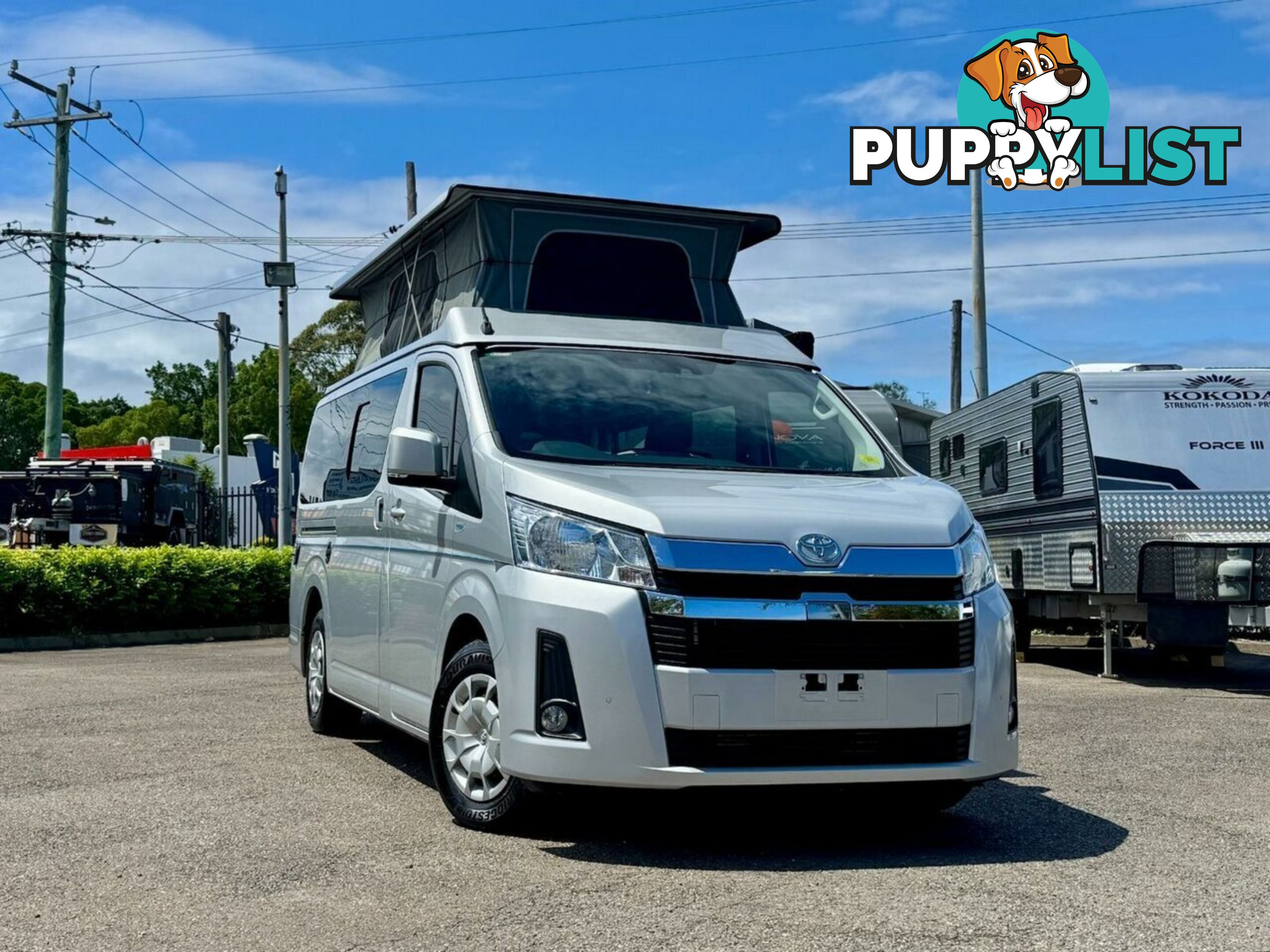 2020 Frontline Hiace Campervan Silver