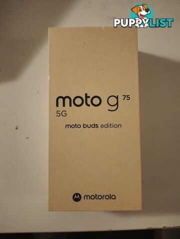 Motorola g75 5g blue with buds