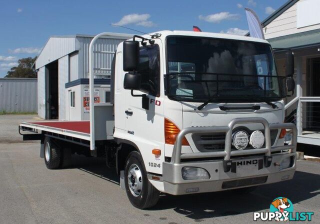 2012 Hino FD, 10 pallet flat tray, Stock 1216