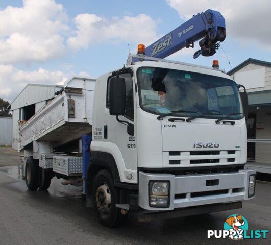 2011 Isuzu FVR 1000 Crane Tipper