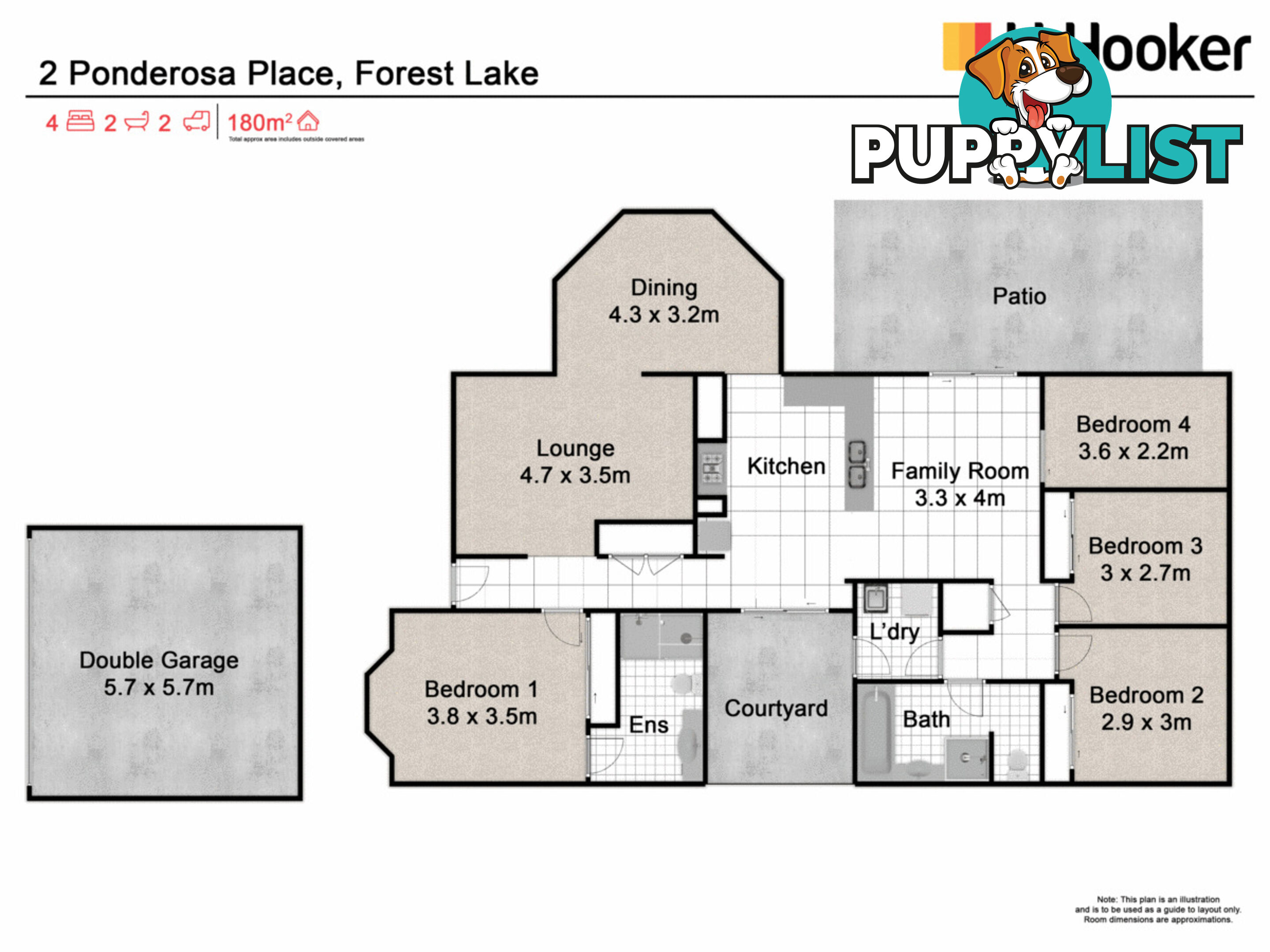 2 Ponderosa Place FOREST LAKE QLD 4078