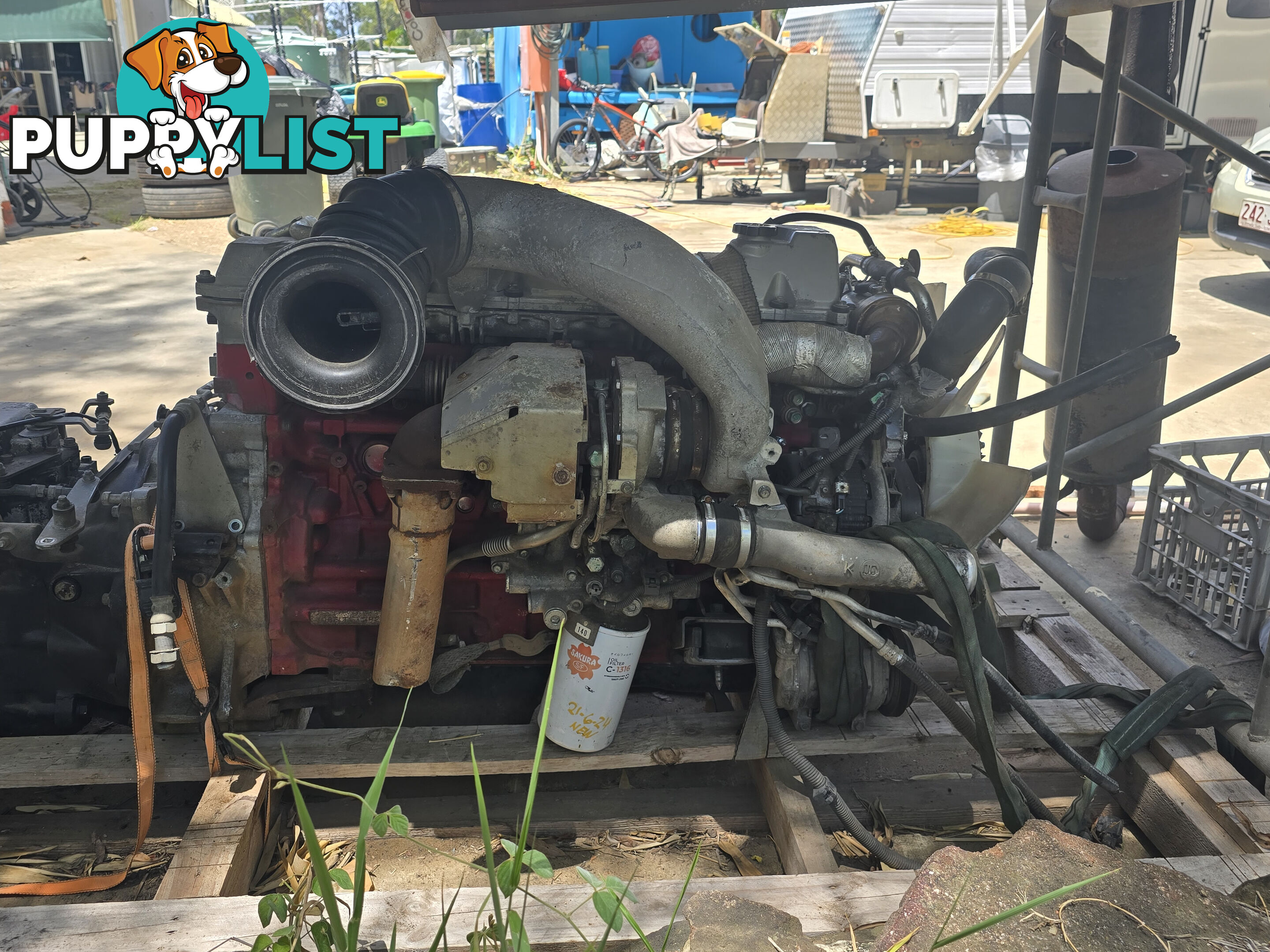 MK6 Nissan Diesel  ENGINE &amp; BOX