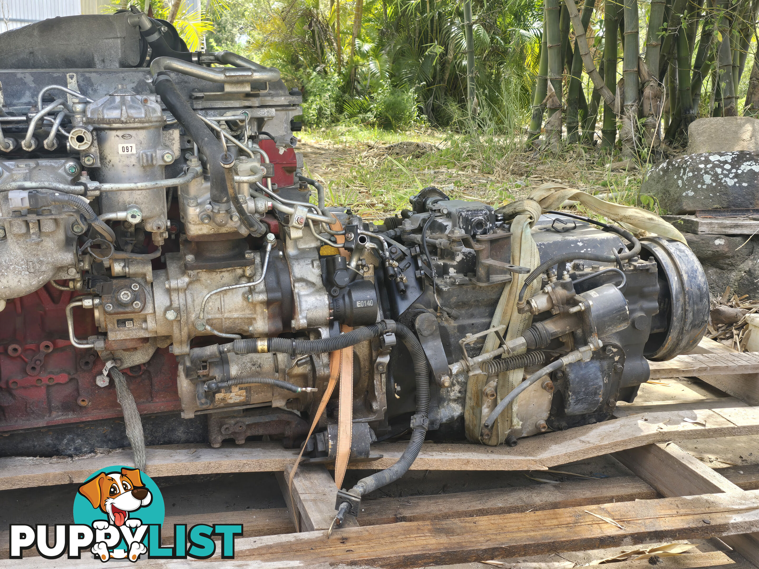 MK6 Nissan Diesel  ENGINE &amp; BOX