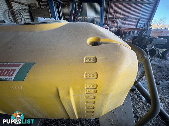 2000Lt Tornado Air blast orchard sprayer