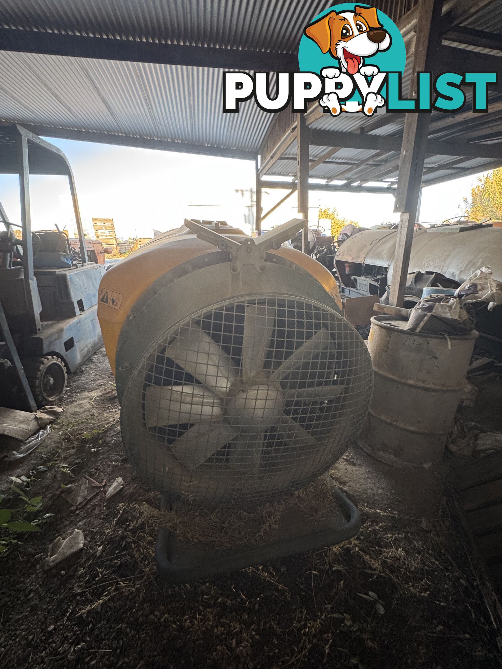 2000Lt Tornado Air blast orchard sprayer