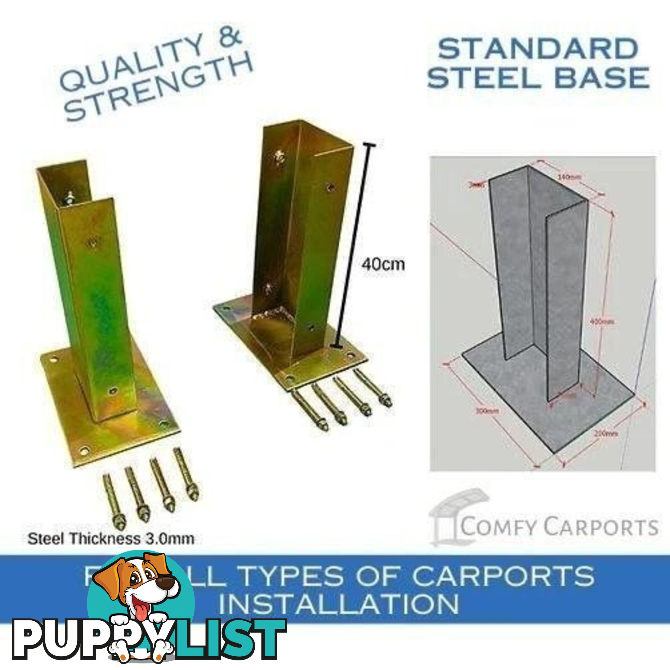 Durable Steel Carport kit - DIY & Delivered Australia-Wide