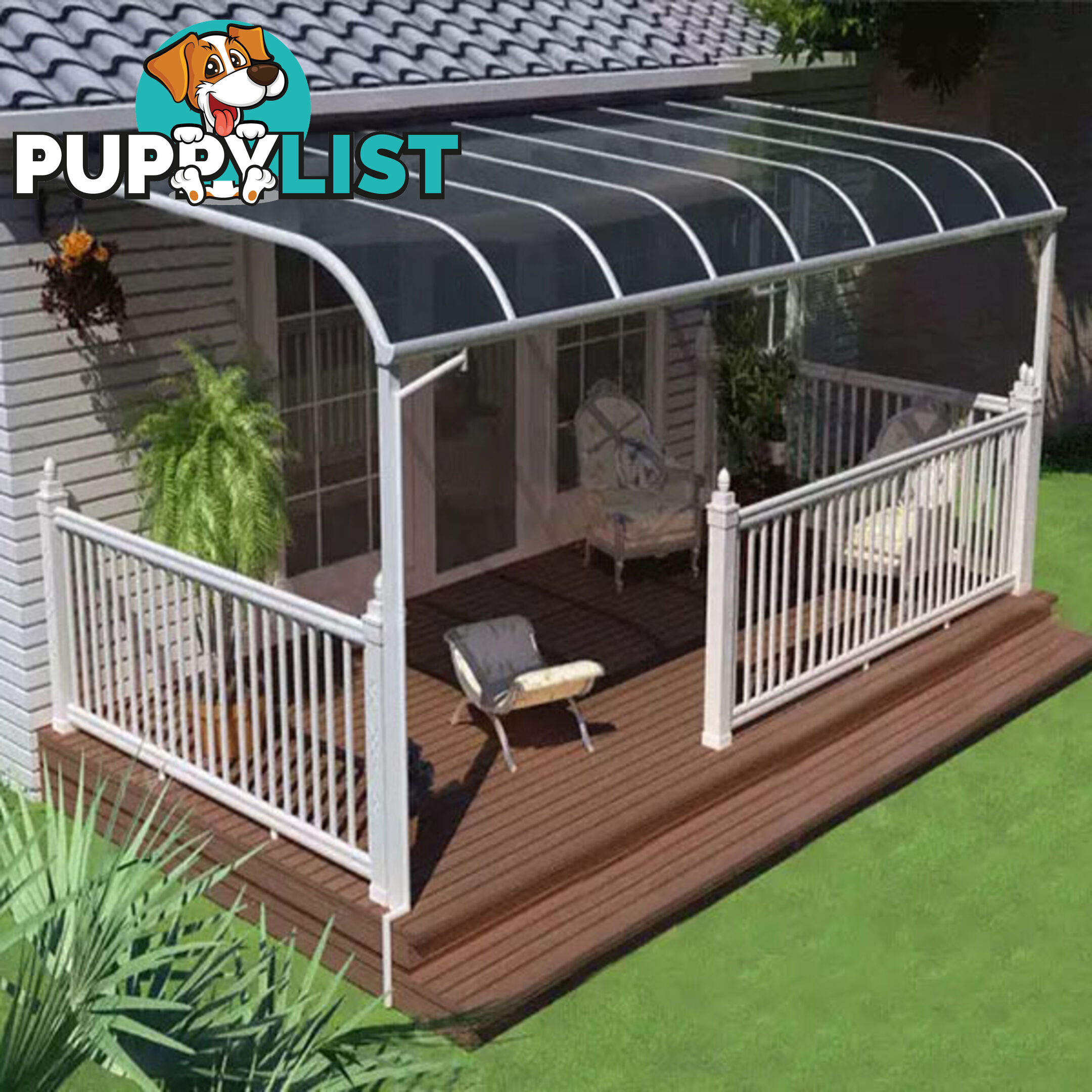 Modern, Stylish R-Type Patio Kit! 3m x 5m x 3m,