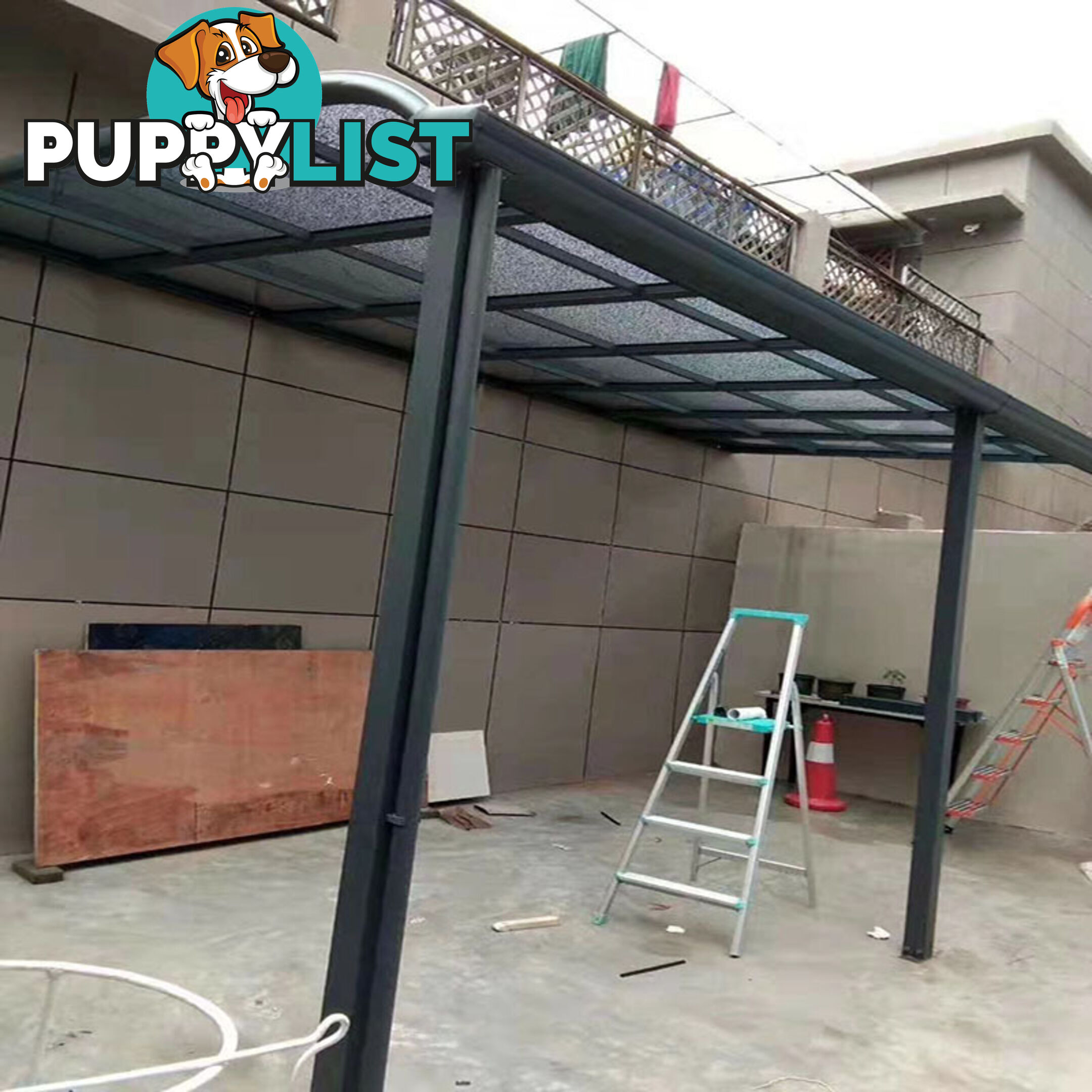 Modern, Stylish R-Type Patio Kit! 3m x 5m x 3m,
