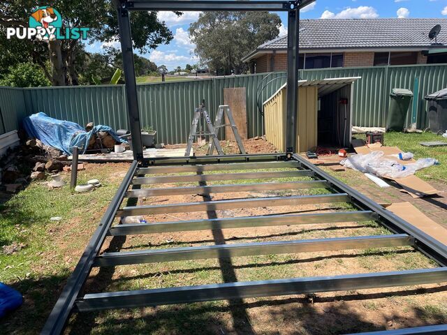 10m x 3.3m Modular Steel Frame Kit – DIY Flat Pack