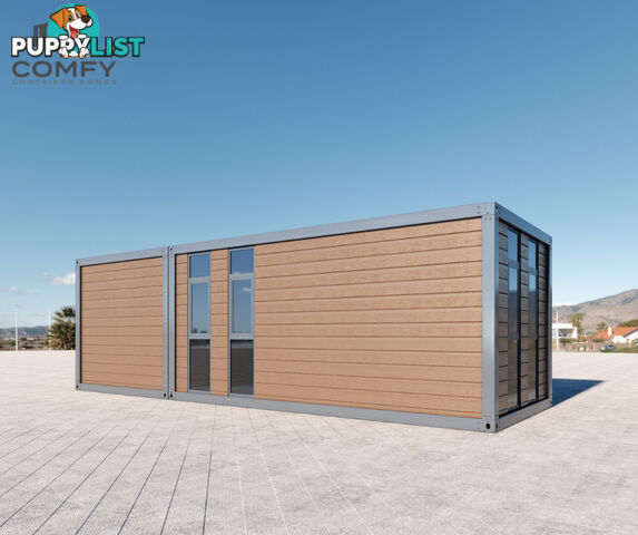 L-Shape Tiny House DIY Kit 49.5 SQM