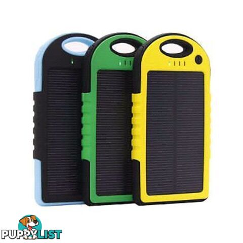 PRICE REDUCED!! Dual USB Waterproof Solar Charger Power Bank