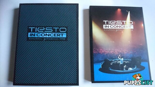 Tiesto live in concert 2004 double DVD set