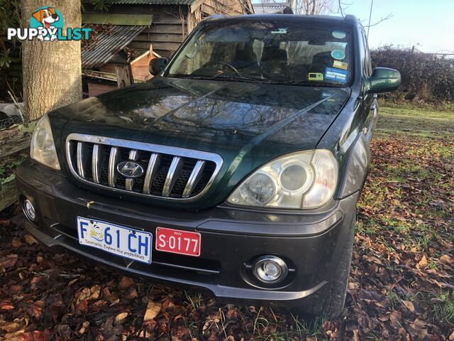 2002 Hyundai Terracan Highlander SUV Manual