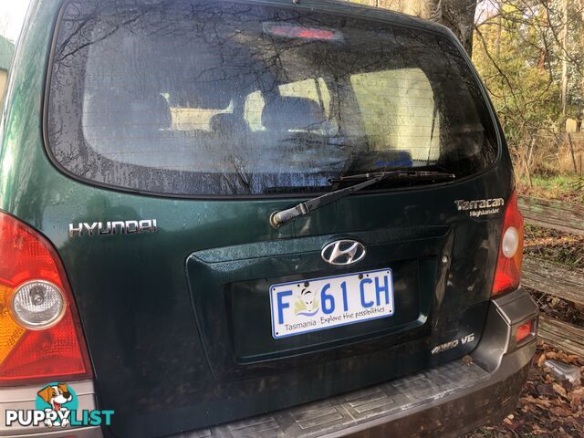 2002 Hyundai Terracan Highlander SUV Manual