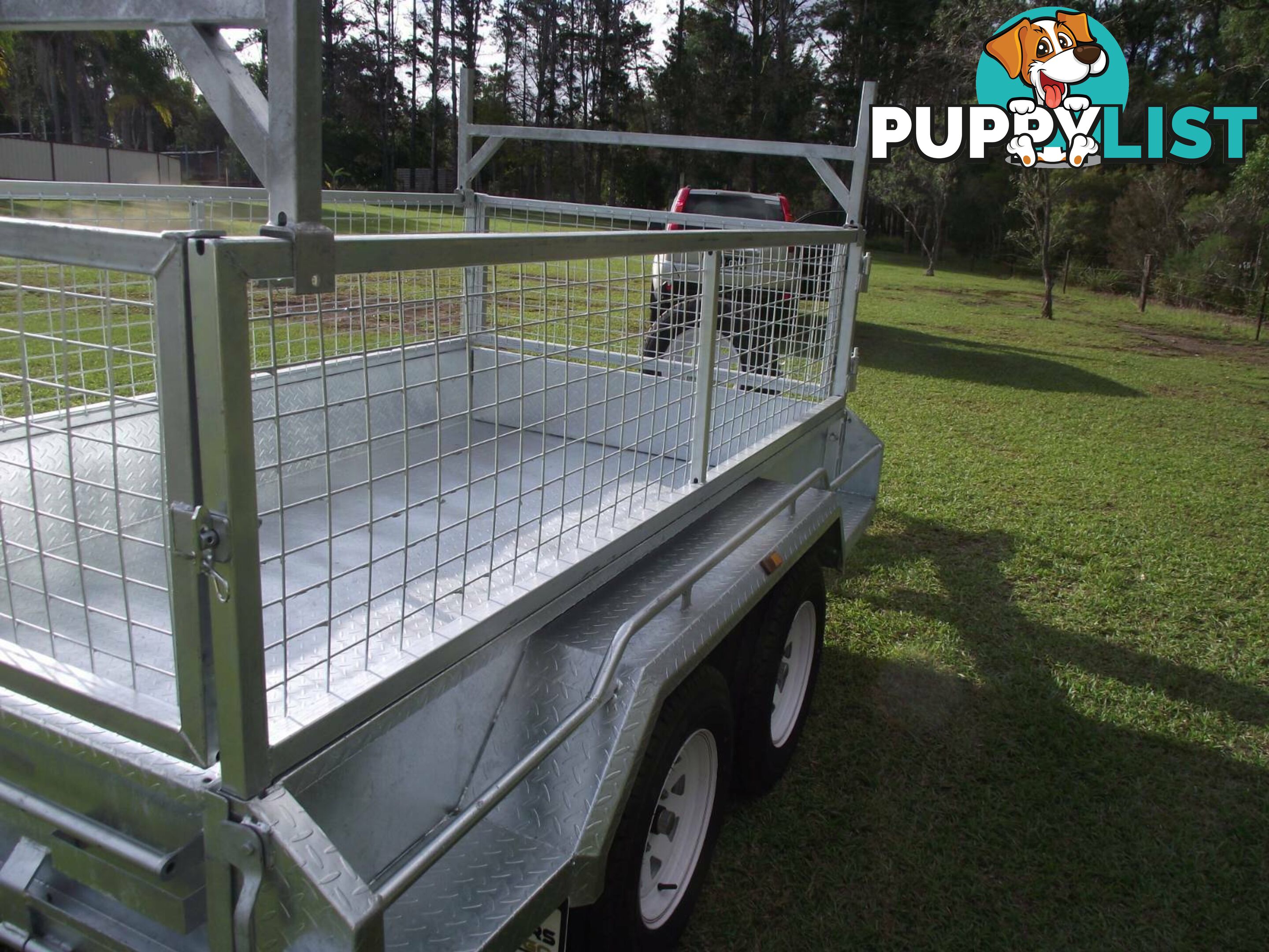 9 x 5 Heavy Duty 2.0 Ton with 600 high Cage included